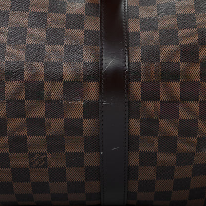 Louis Vuitton Damier Ebene Keepall Bandouliere 55 11 of 11