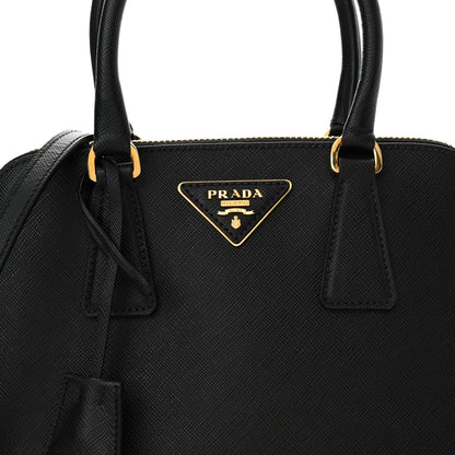 Prada Saffiano Lux Small Promenade Tote Black 7 of 11