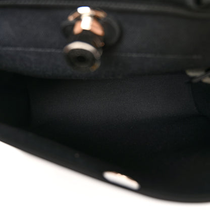 Hermes Military Toile Vache Hunter Herbag Zip PM 31 Black 5 of 11