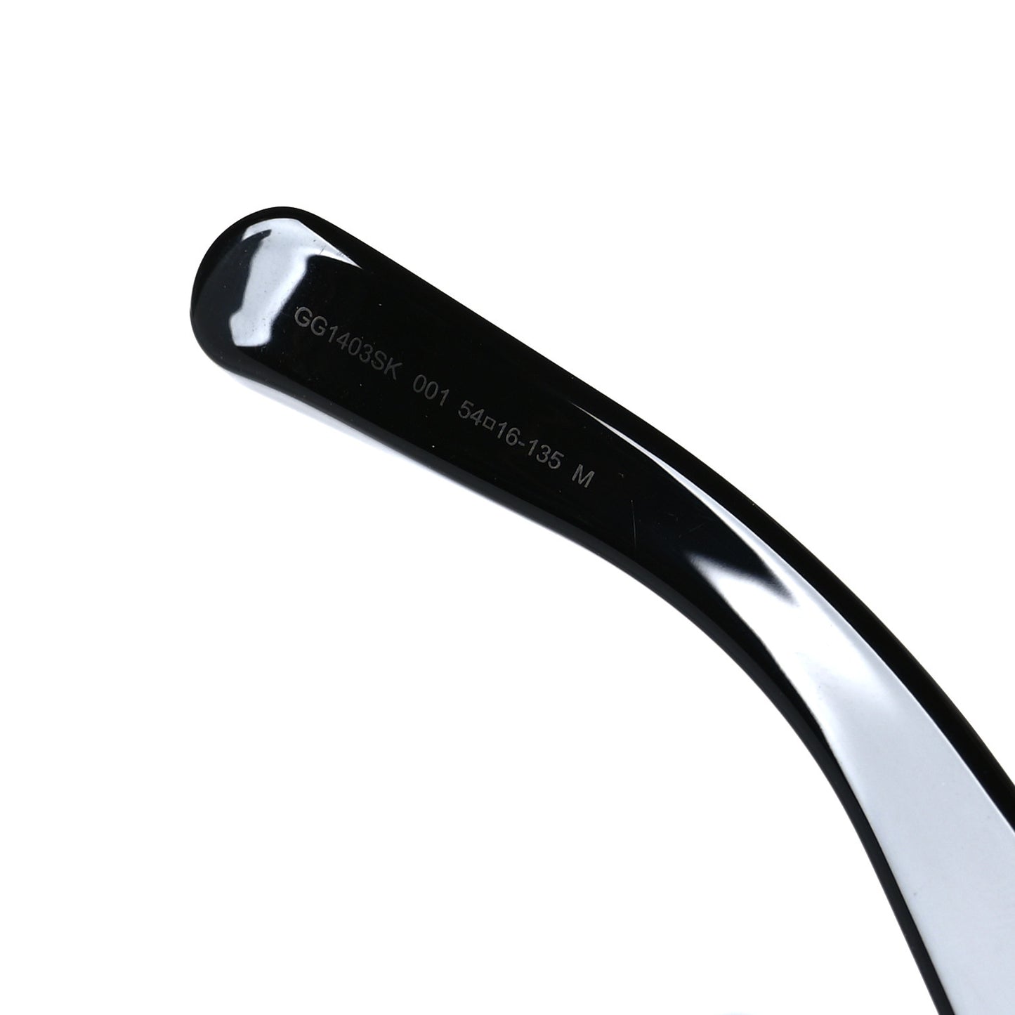 Acetate Rectangular Sunglasses GG1403S Black