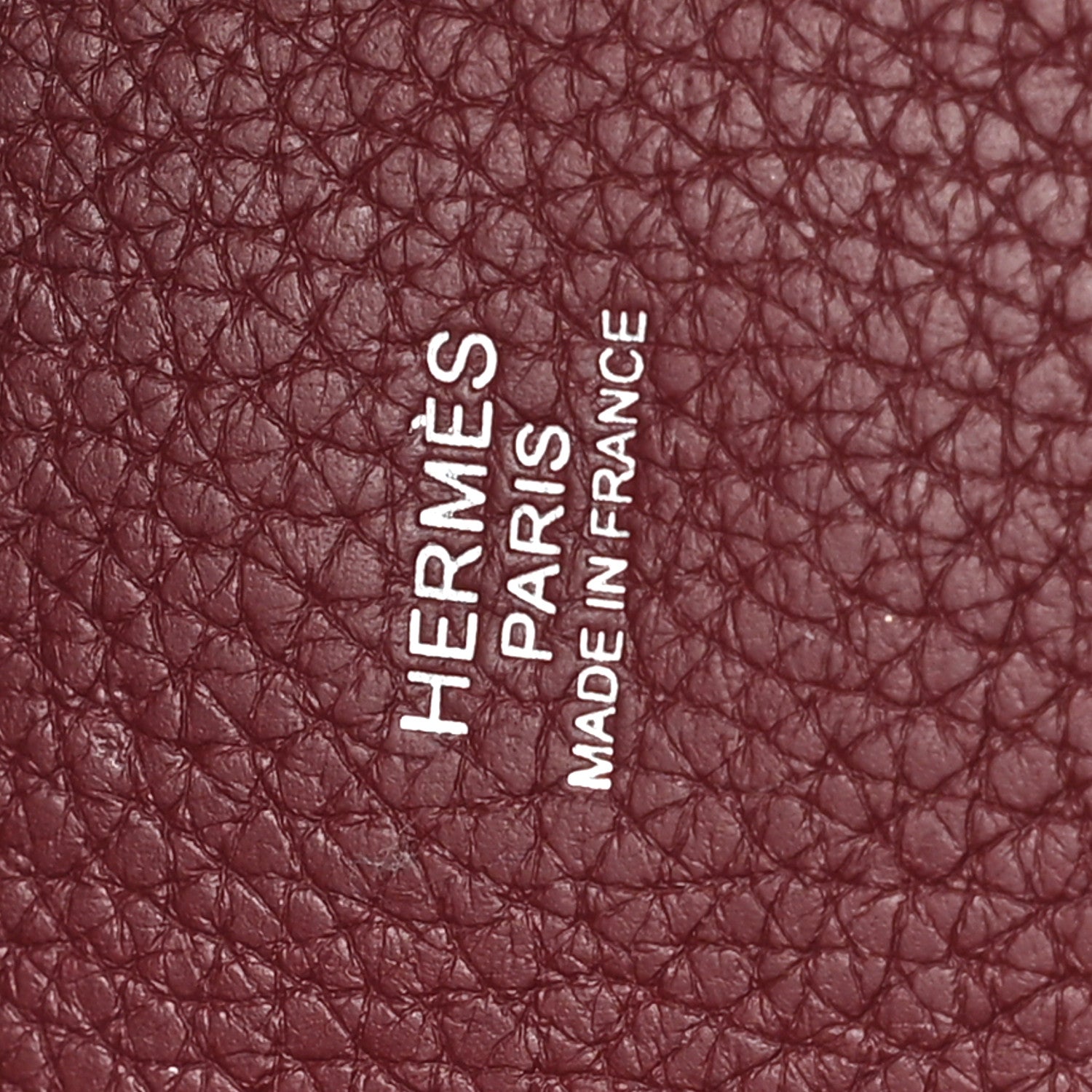 Hermes Taurillon Clemence Picotin Lock 26 GM Bordeaux 6 of 12