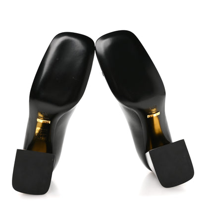 Gucci Malaga Kid Horsebit 75mm Pumps 38.5 Black 6 of 11