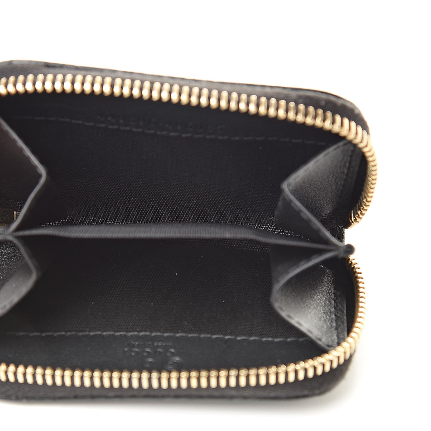 Gucci Microguccissima Zip Around Card Case Black 5 of 10