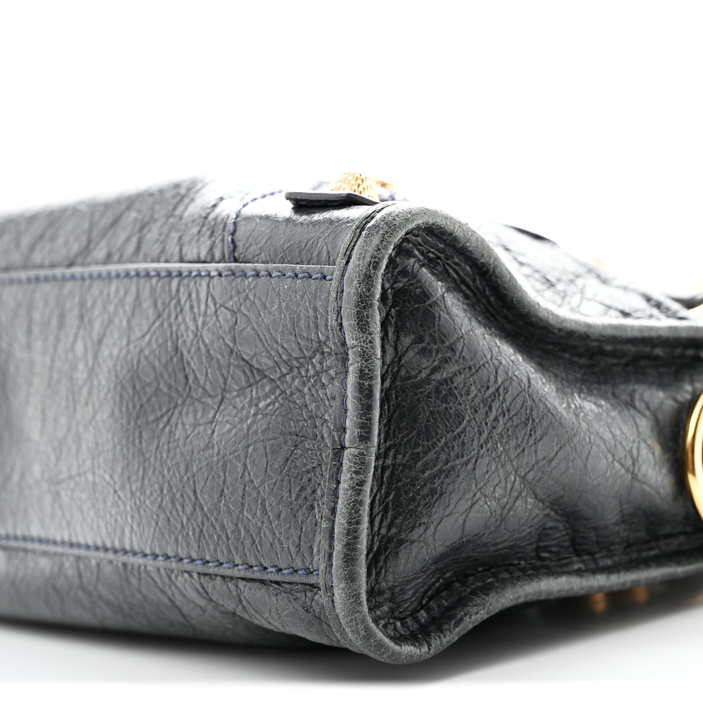 Agneau Giant 12 Gold Hardware Mini City Anthracite Anthracite