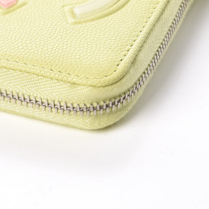 Chanel Caviar Key Holder Case Light Pink Light Green 10 of 12