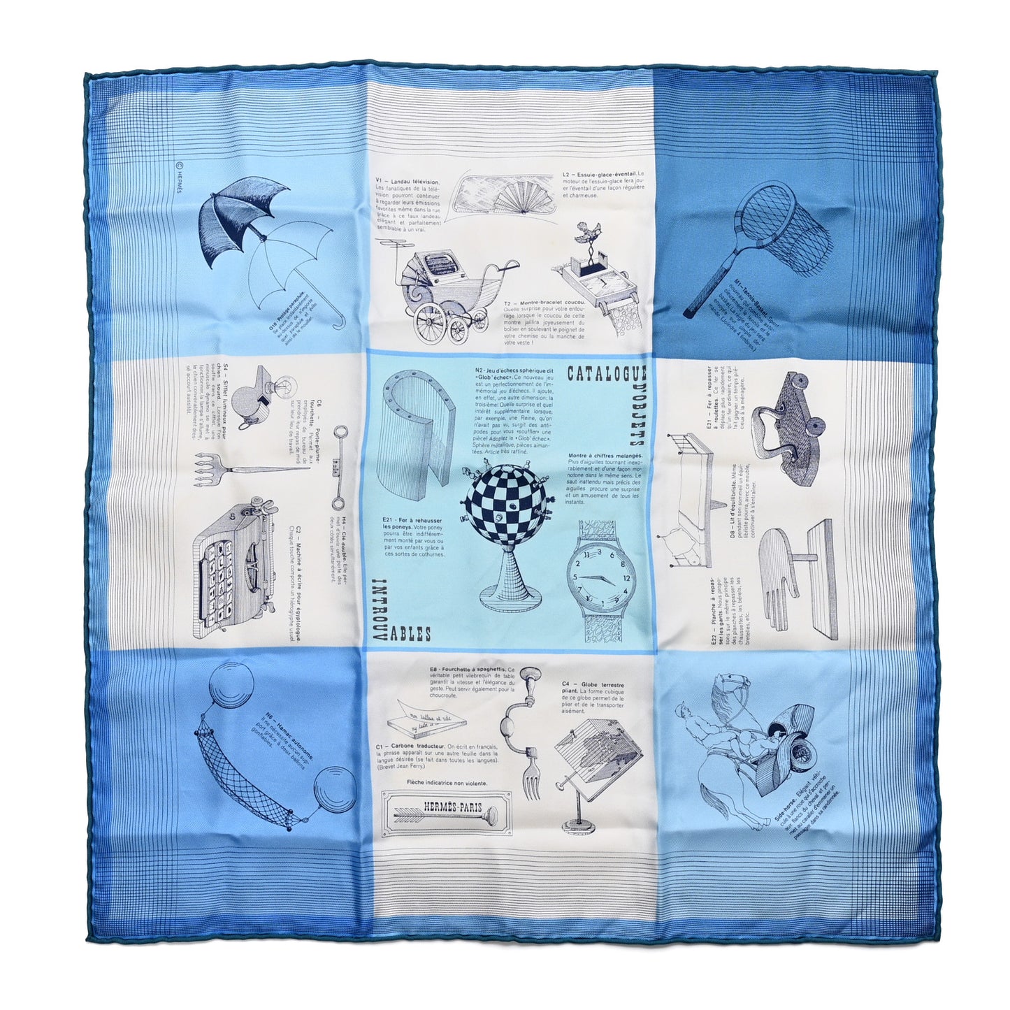 Silk Gavroche Les Objets Introuvables Scarf 45