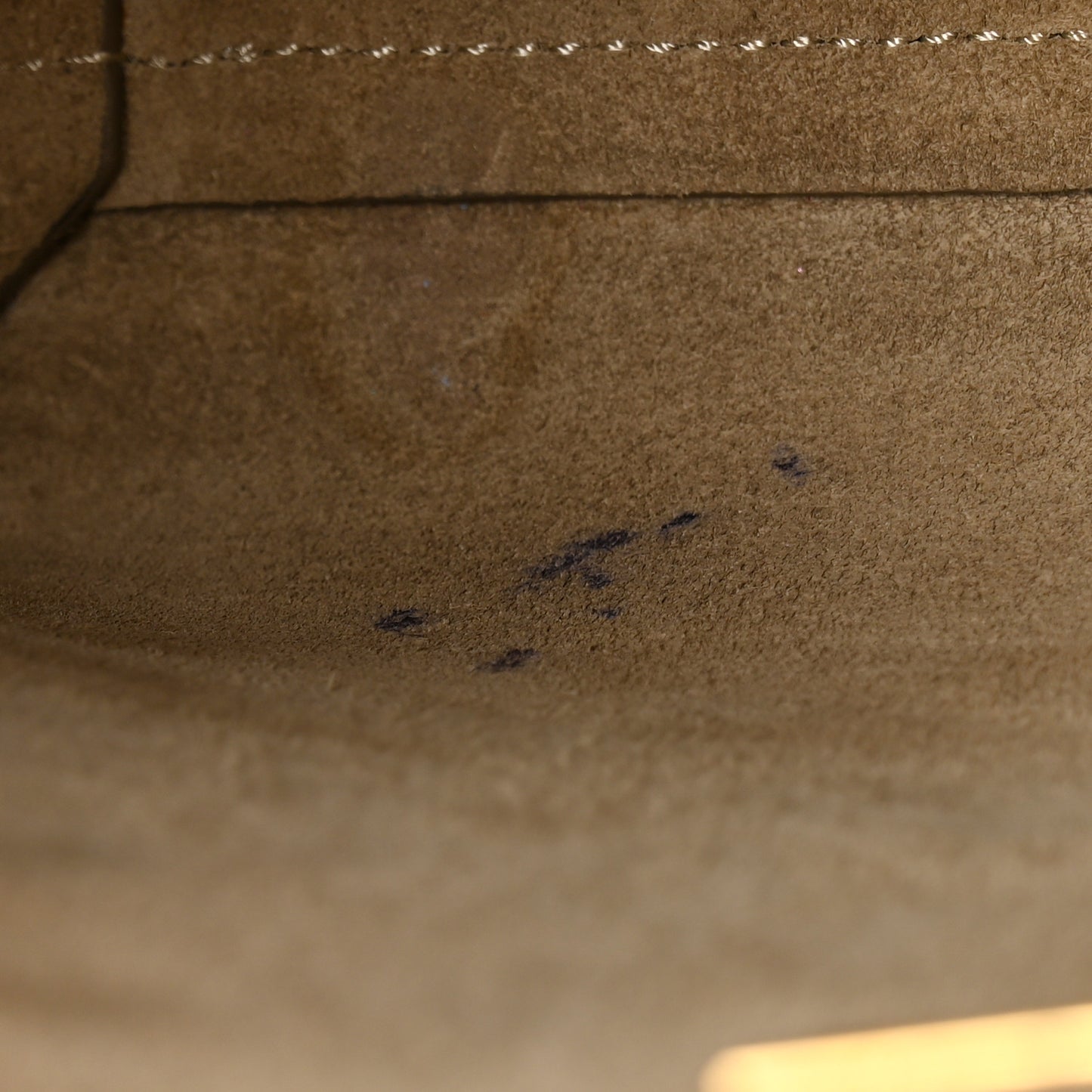 Baby Grained Calfskin Micro Belt Bag Light Taupe