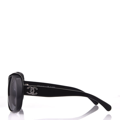 Chanel CC Sunglasses 5183 Black 2 of 6