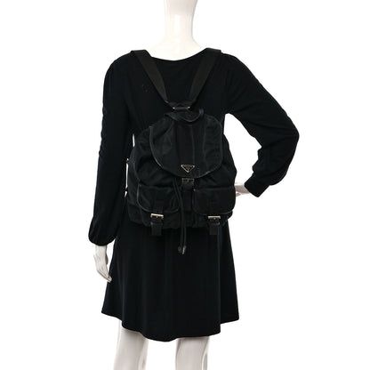 Prada Tessuto Nylon Vela Backpack Black 2 of 9