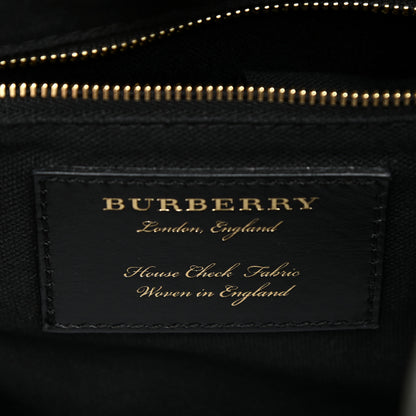 Burberry Grainy Calfskin House Check Small Canterbury Black 6 of 17