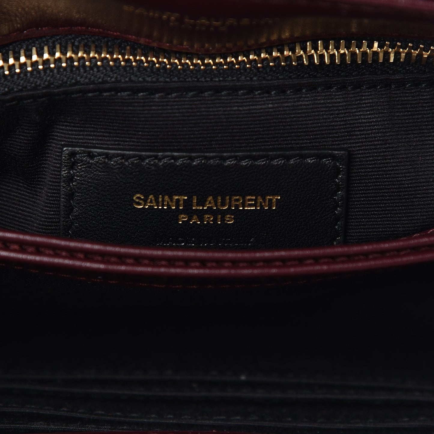 Velvet Y Quilted Monogram Toy Loulou Crossbody Bag French Burgundy