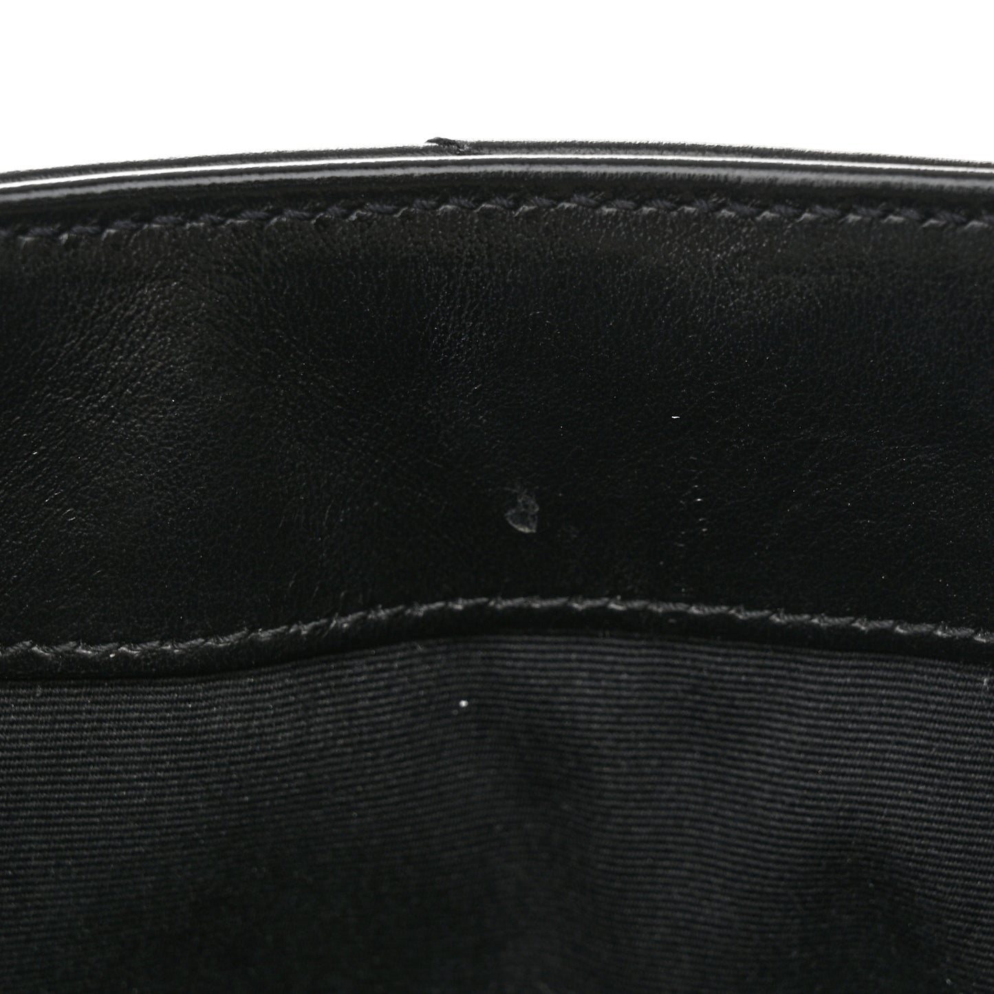 Calfskin Y Quilted Monogram Small Loulou Chain Satchel Black
