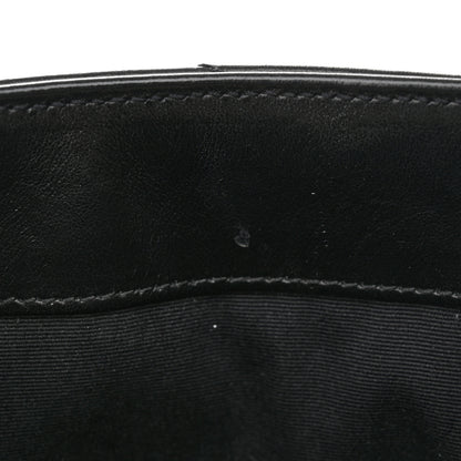 Saint Laurent Calfskin Y Quilted Monogram Small Loulou Chain Satchel Black 16 of 18