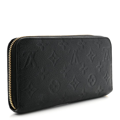Louis Vuitton Empreinte Zippy Wallet Black 3 of 7
