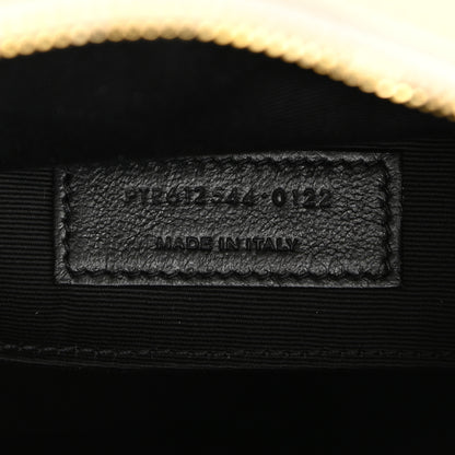 Saint Laurent Calfskin Matelasse Monogram Lou Camera Bag Crema Soft 7 of 10