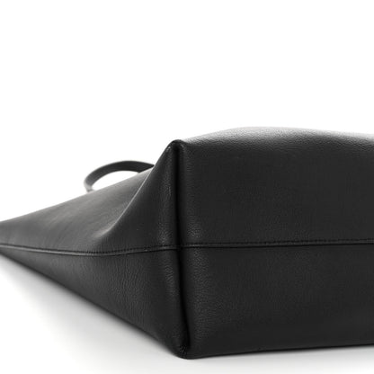 Saint Laurent Calfskin Large Shopping Tote Black 10 of 15