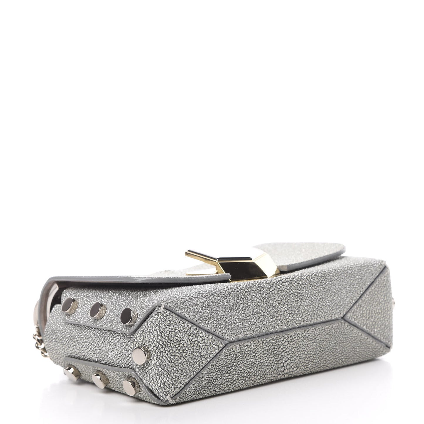 Stingray Petite Lockett Shoulder Bag Silver
