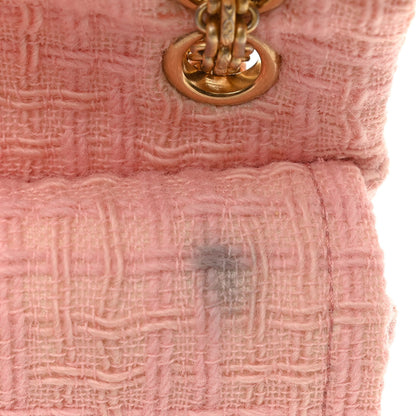 Chanel Wool Tweed Quilted 2.55 Reissue 225 Flap Light Pink 7 of 11