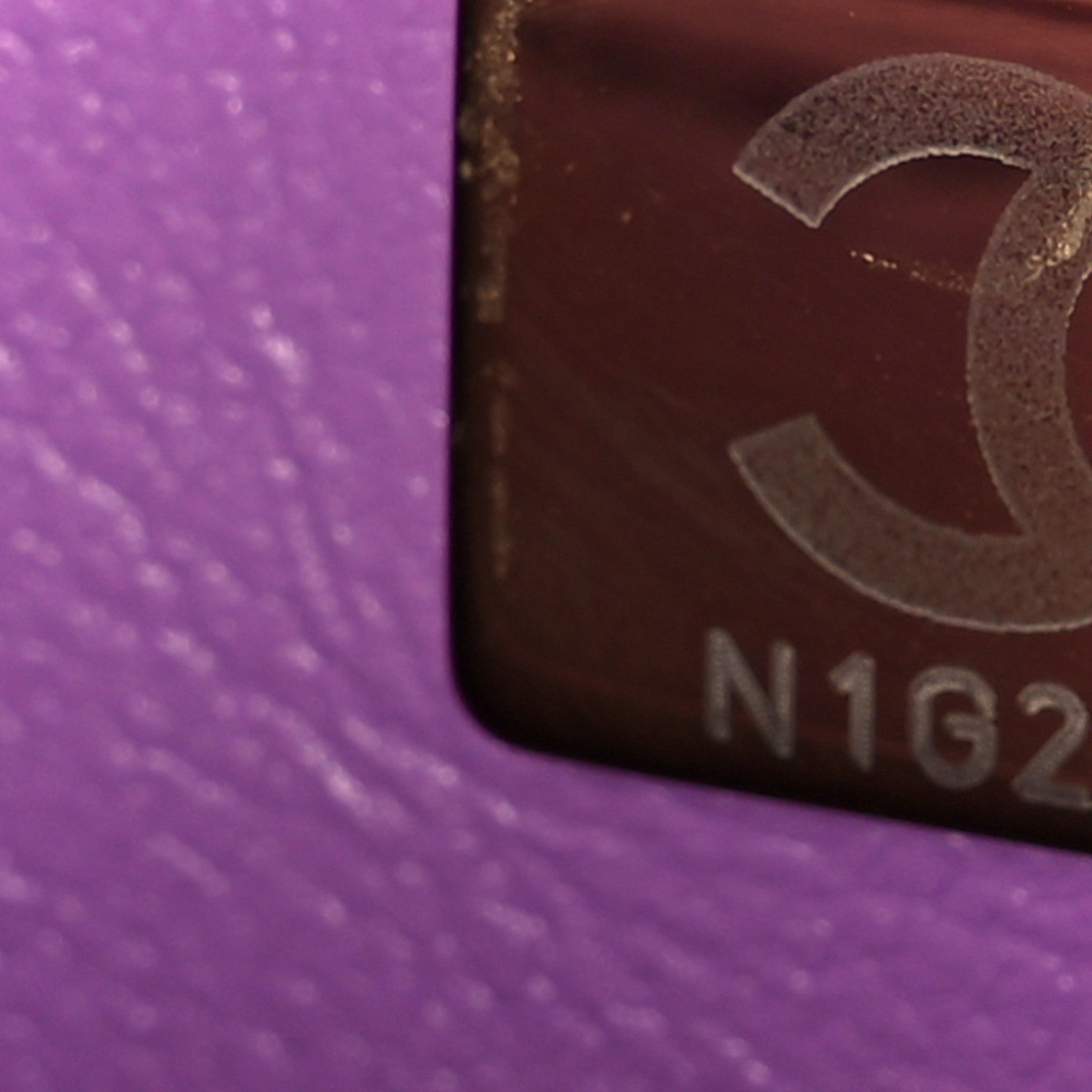 Chanel Lambskin Quilted Mini Rectangular Flap Purple 8 of 12