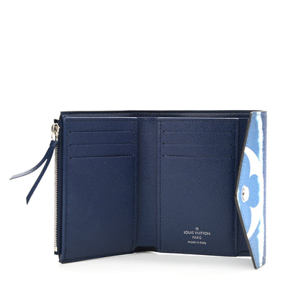 Louis Vuitton Monogram Escale Victorine Wallet Blue 5 of 7