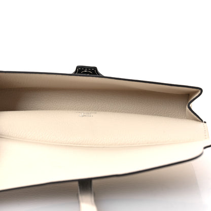 Hermes Chevre Mysore In-The-Loop Wink Glasses Case Nata Black Quebracho Menthe 5 of 8