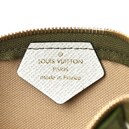 Louis Vuitton Monogram Giant Micro Pochette Accessories Kaki White 6 of 10