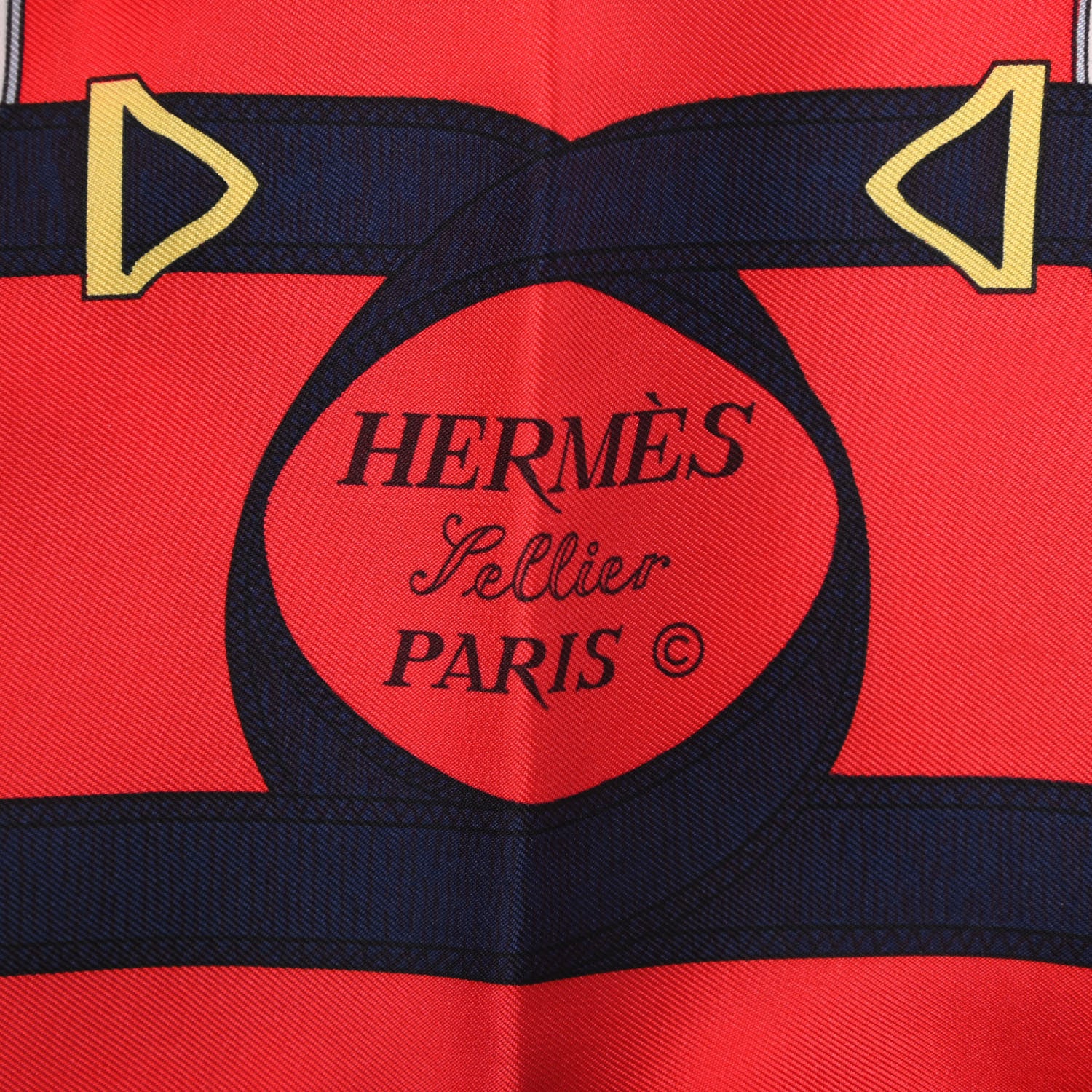 Hermes Silk Eperon D'Or Scarf 90 4 of 4