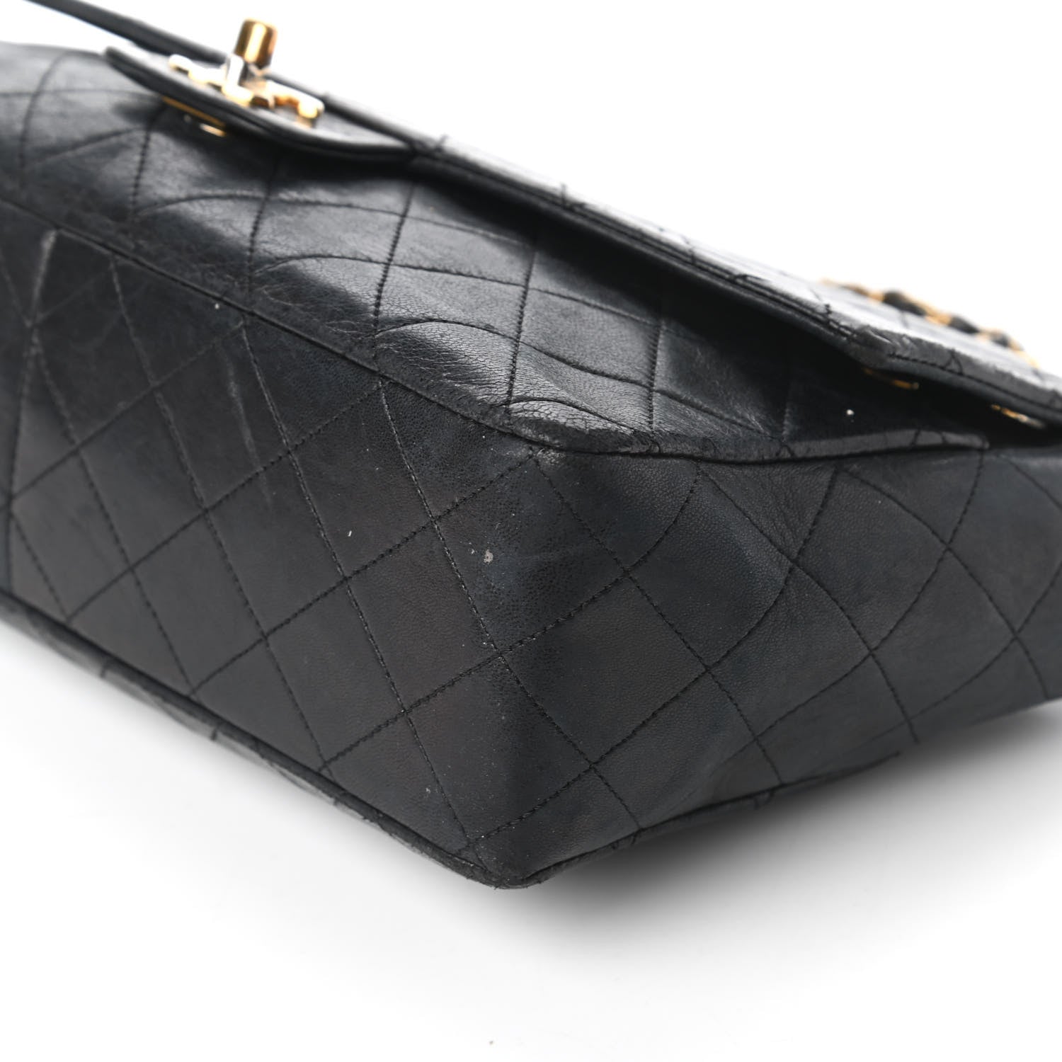 Chanel Lambskin Medium Single Flap Black 8 of 12
