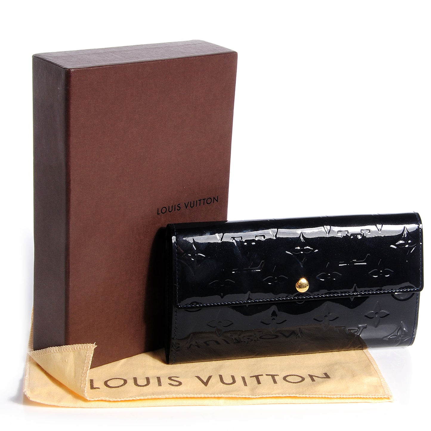 Vernis Sarah Wallet Blue Infini