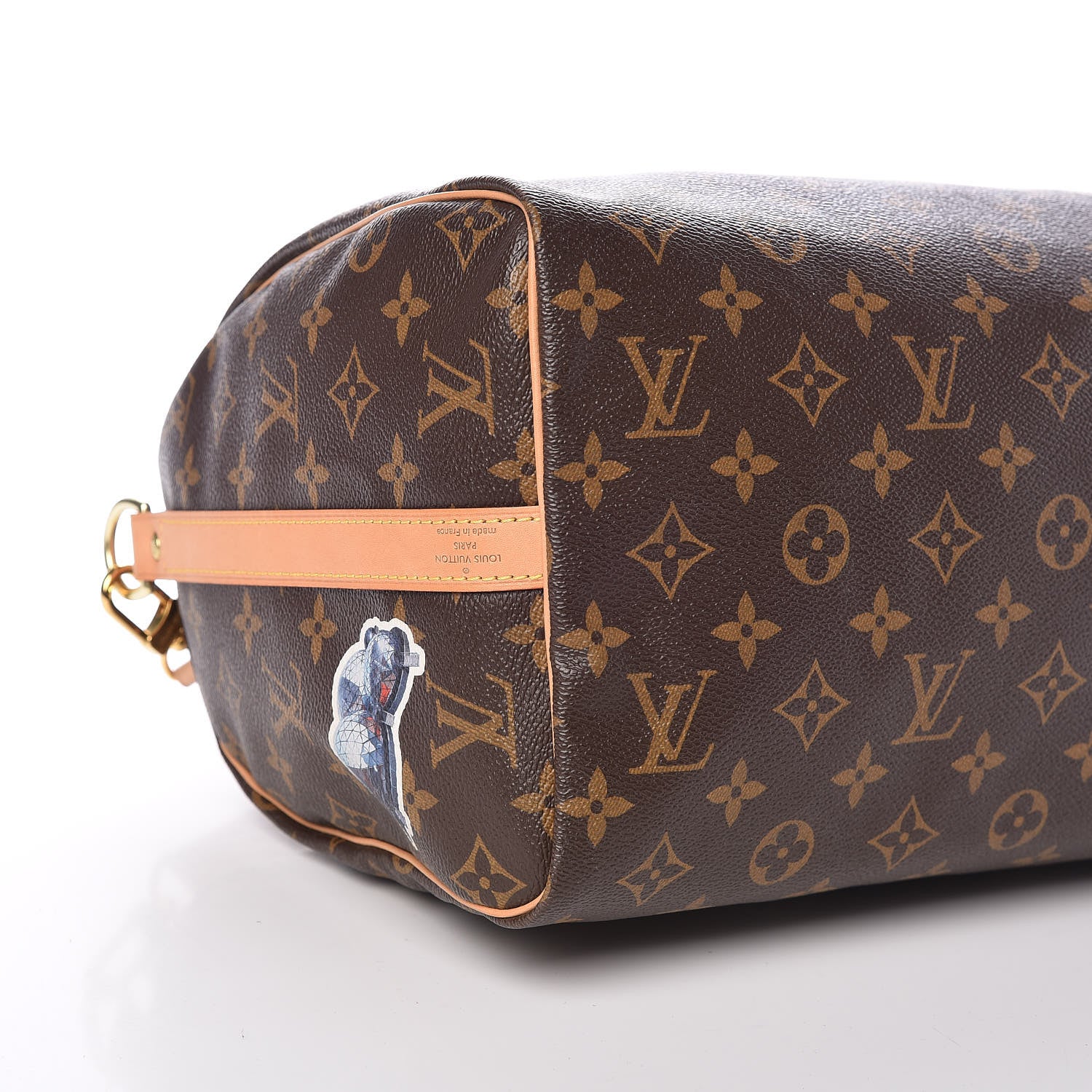 Louis Vuitton Monogram World Tour Speedy Bandouliere 30 8 of 9