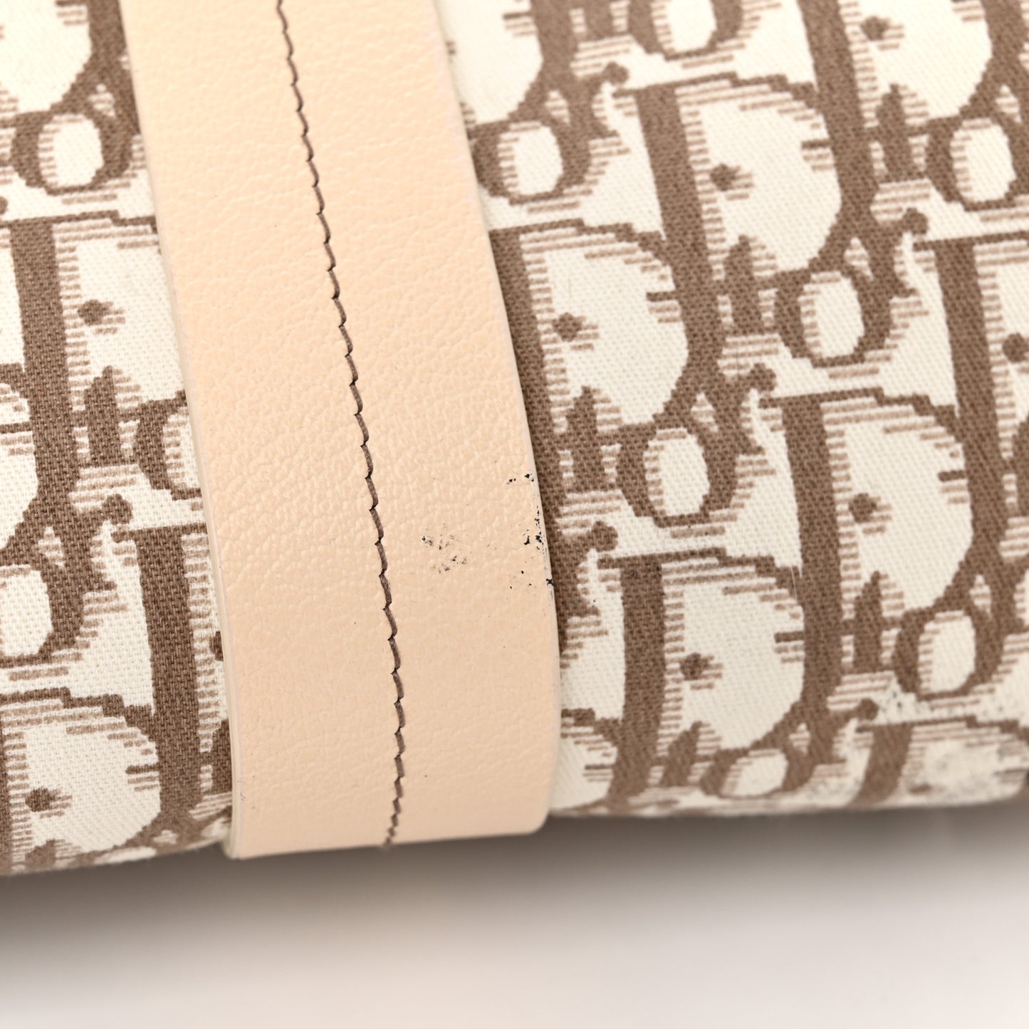 Monogram Vintage Flowers Bowler Beige