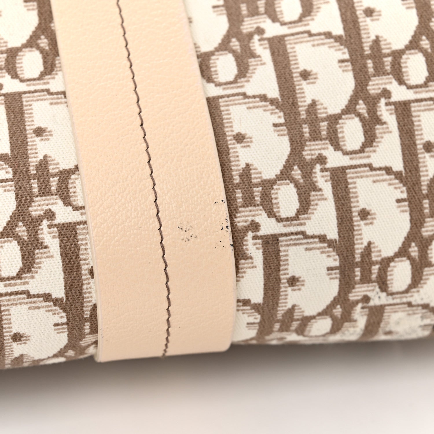 Christian Dior Monogram Vintage Flowers Bowler Beige 12 of 15