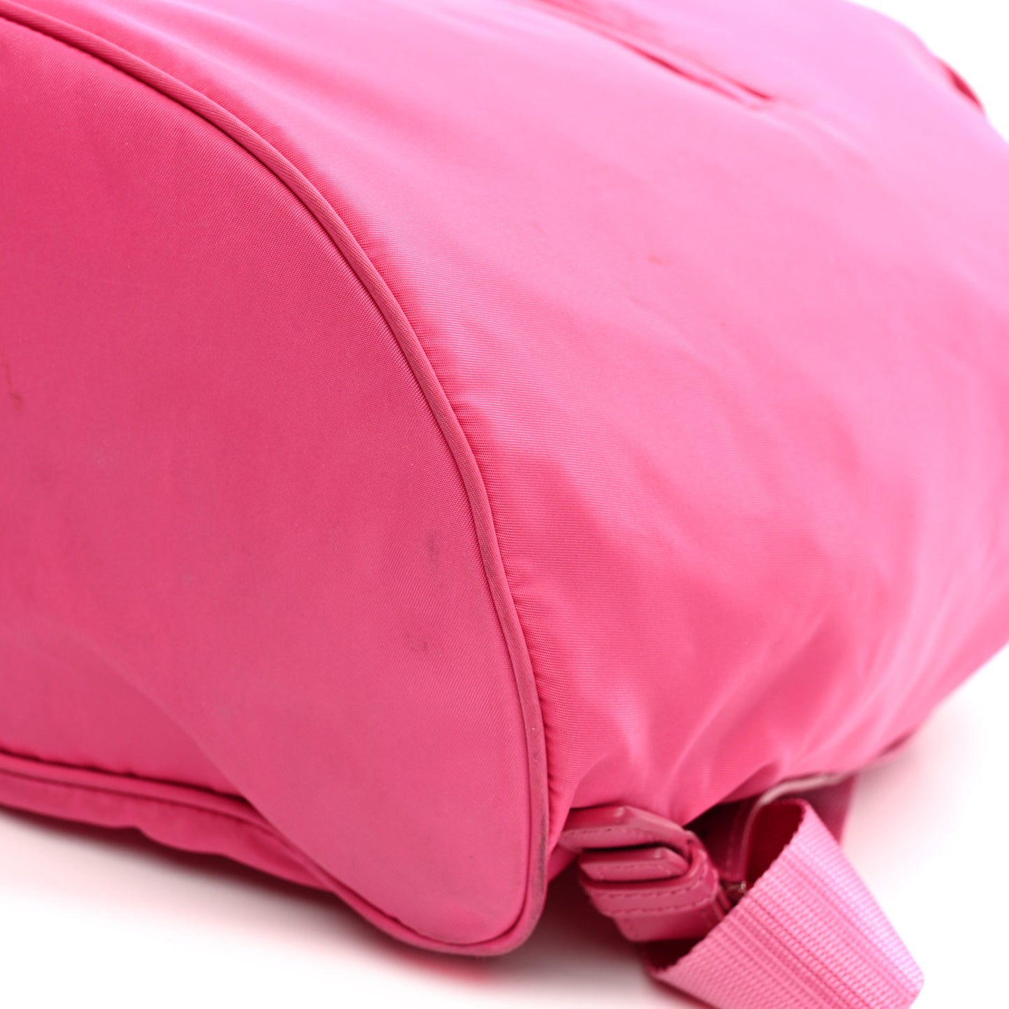 Tessuto Nylon Saffiano Vela Medium Backpack Fuxia