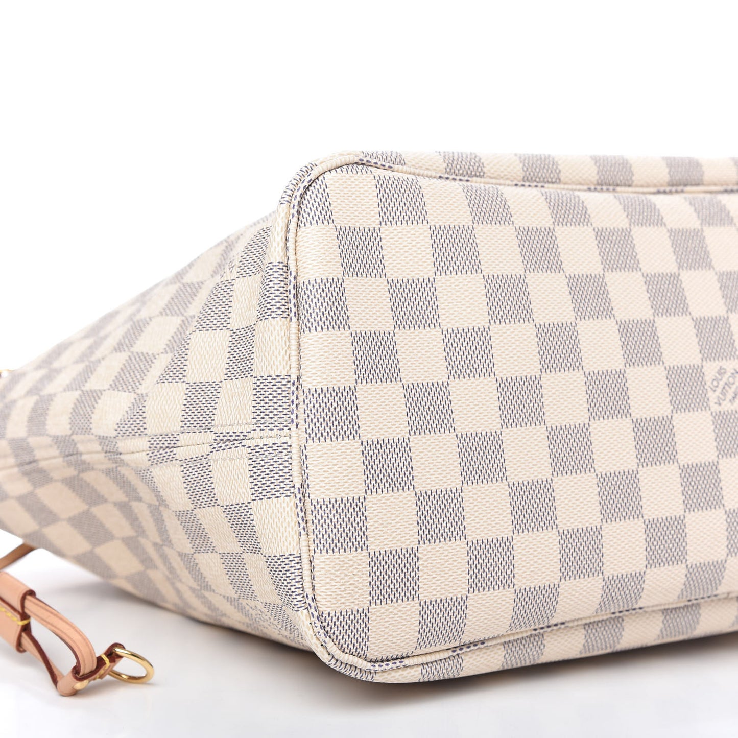 Damier Azur Neo Neverfull MM Rose Ballerine