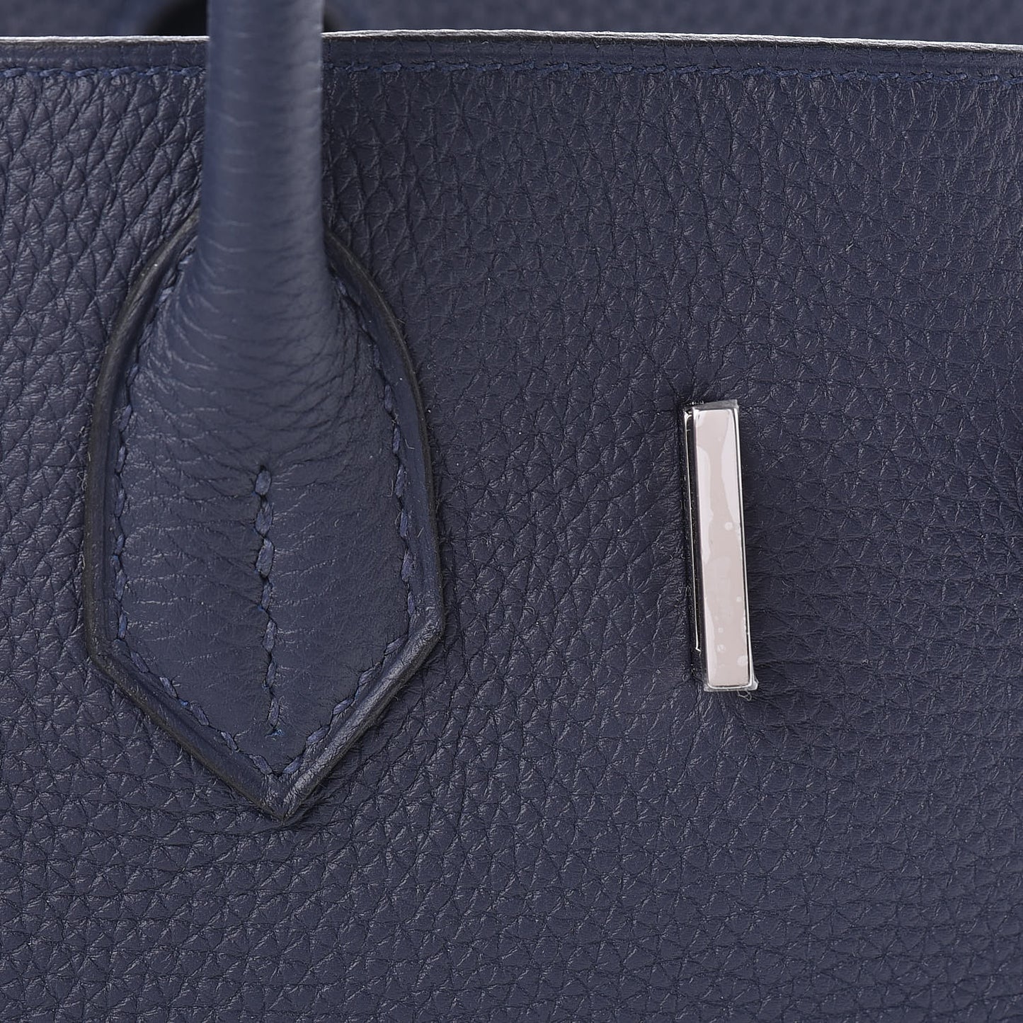 Togo Swift Officier Birkin 30 Bleu Nuit Vert Cypress