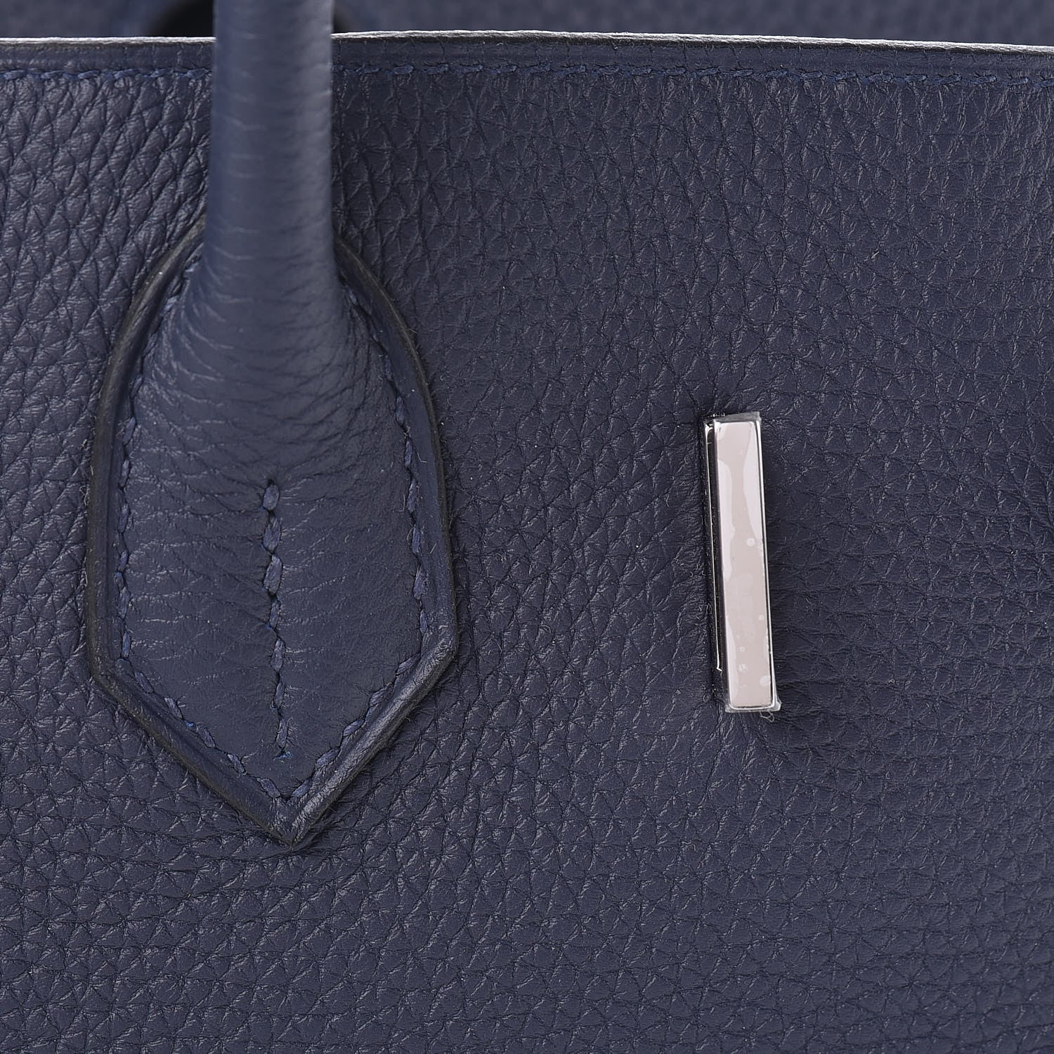Hermes Togo Swift Officier Birkin 30 Bleu Nuit Vert Cypress 28 of 39