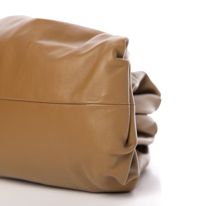 Bottega Veneta Smooth Butter Calf The Pouch Oversized Clutch Cammello 9 of 9