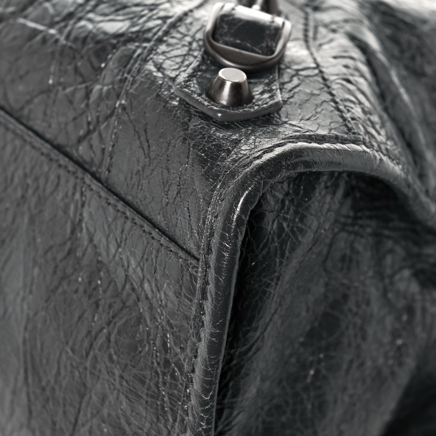 Balenciaga Agneau Classic Hardware City Gris Fossile 13 of 14