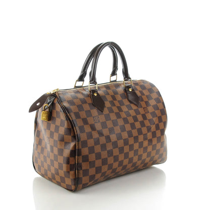 Louis Vuitton Damier Ebene Speedy 30 3 of 8