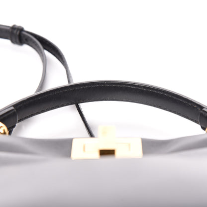 Fendi Nappa Mini Peekaboo Iconic Satchel Black 12 of 18