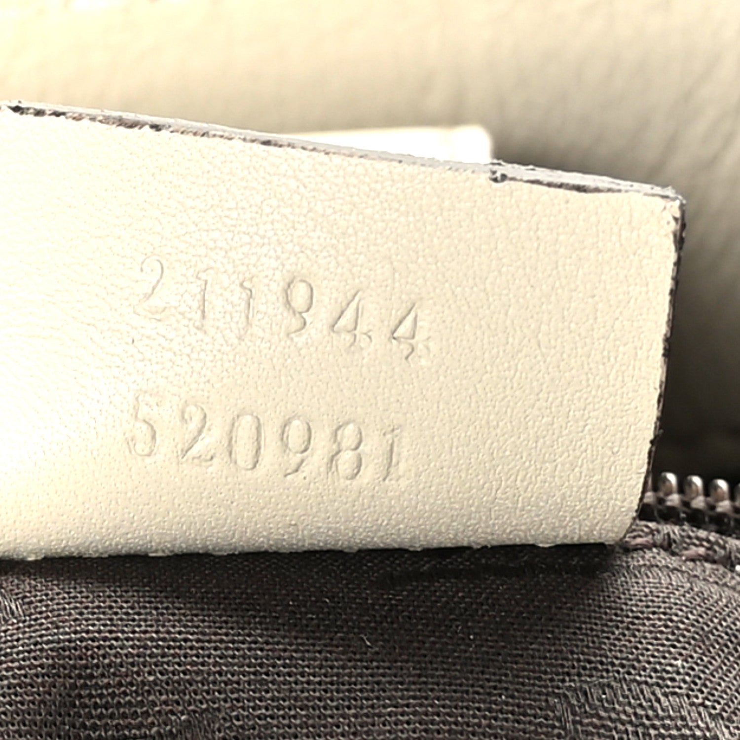 Gucci Guccissima Medium Sukey Tote Mystic White 7 of 9