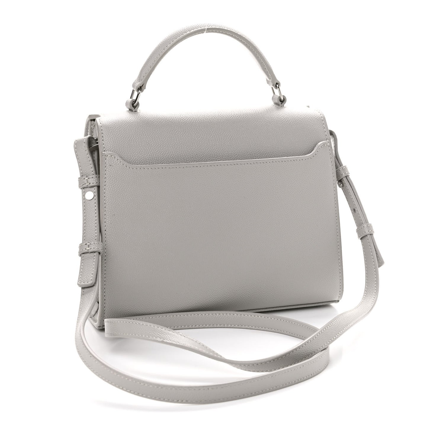 Grain de Poudre Mini Classic Monogram Cassandra Top Handle Granite