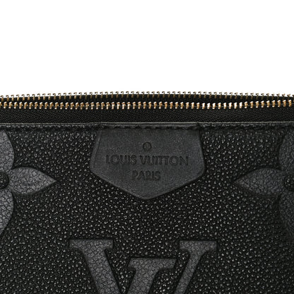 Louis Vuitton Empreinte Monogram Giant Multi Pochette Accessories Large Pochette Black 7 of 10