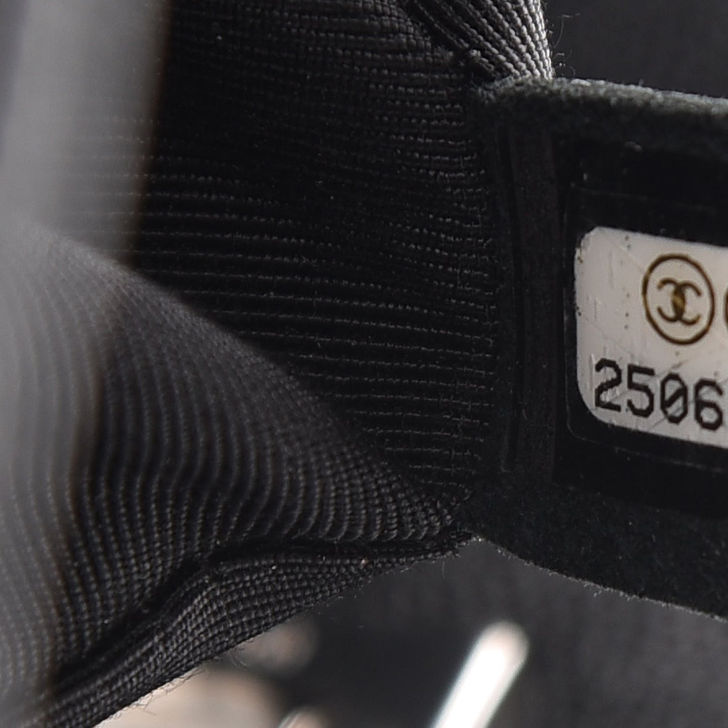 Caviar Quilted Large Shopping Tote Black