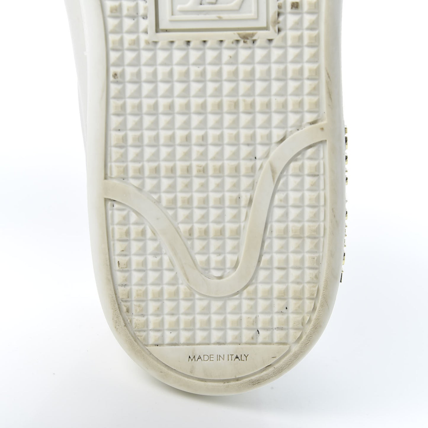 Calfskin Frontrow Sneakers 40 White