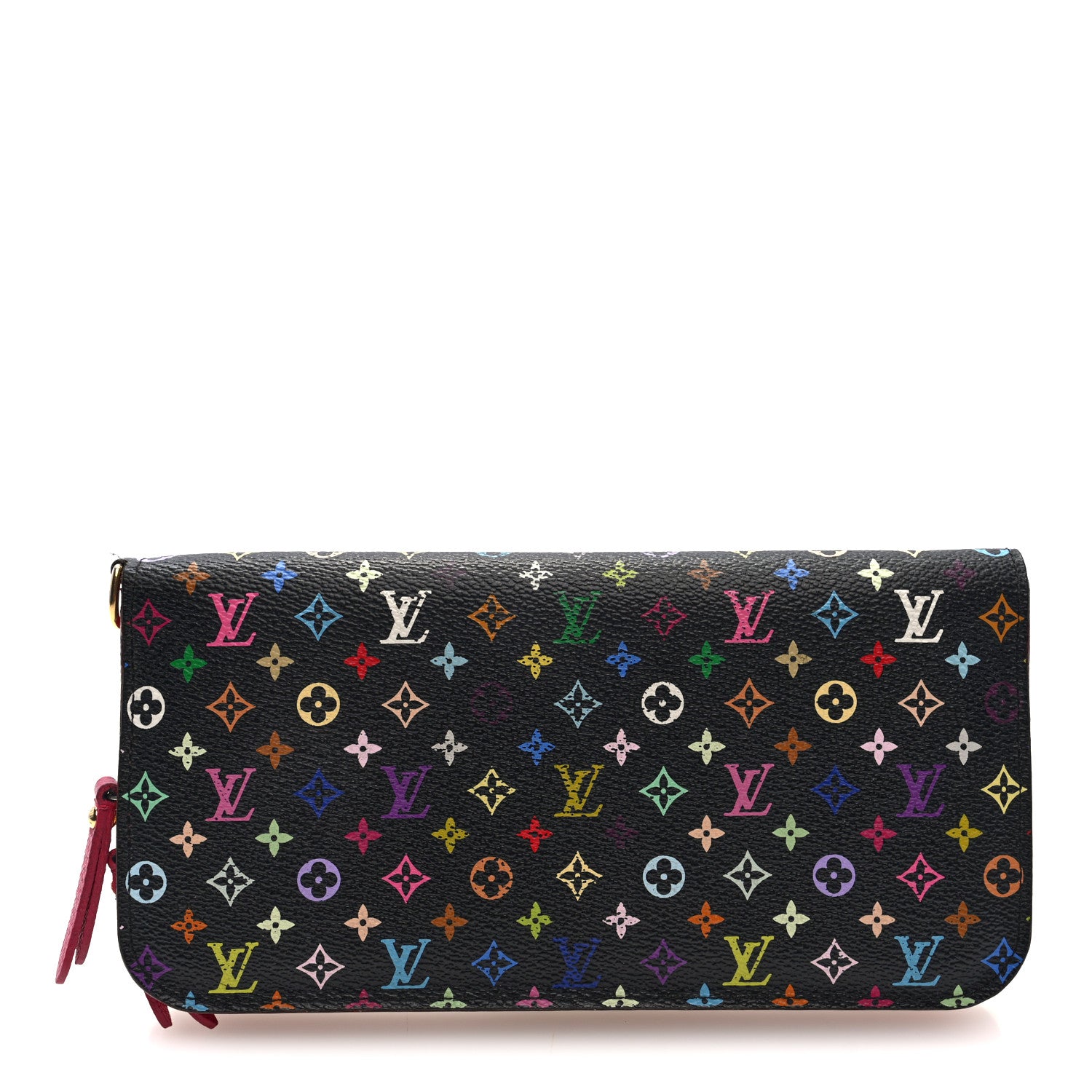 Louis Vuitton Monogram Multicolor Insolite Wallet Black Grenade 1 of 7