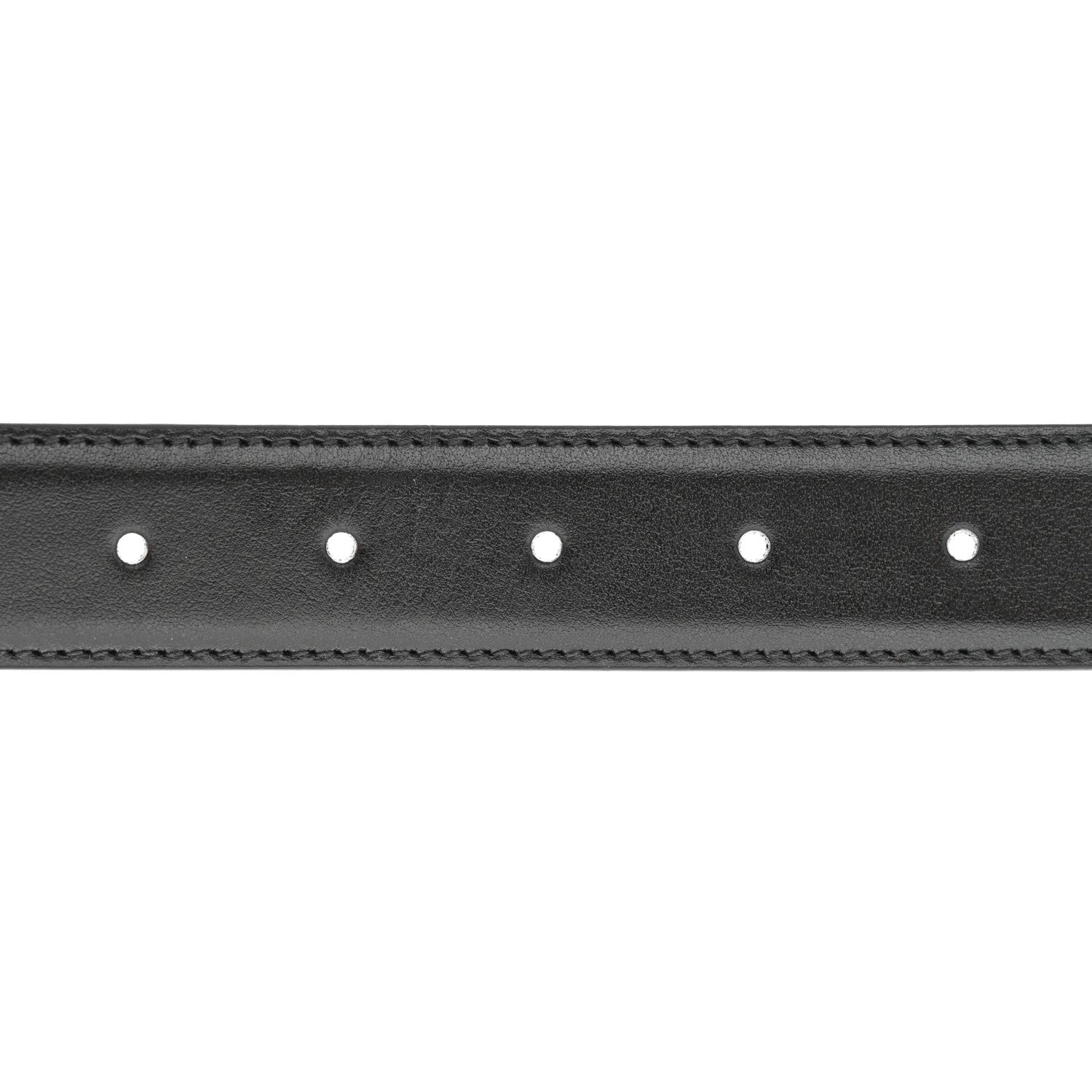 Gucci Plutone Calfskin Crystal Horsebit 30mm Belt 100 40 Black Crystal 5 of 5