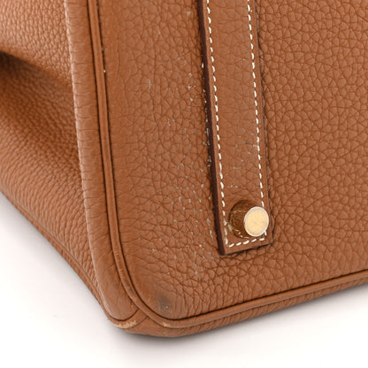 Hermes Togo BIRKIN 35 Gold 11 of 14