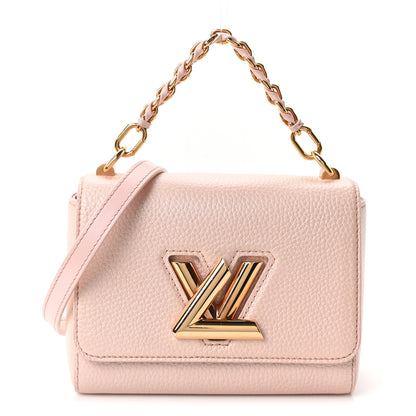 Louis Vuitton Iridescent Grained Calfskin Summer Splash Twist PM Pink 1 of 10