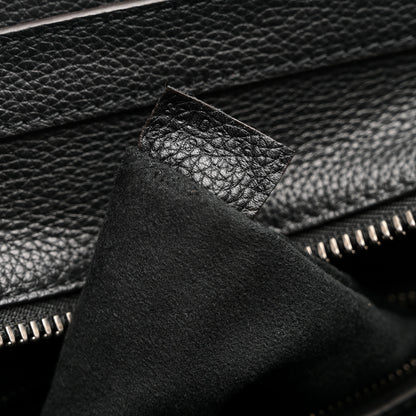 Celine Drummed Calfskin Micro Luggage Black 7 of 10